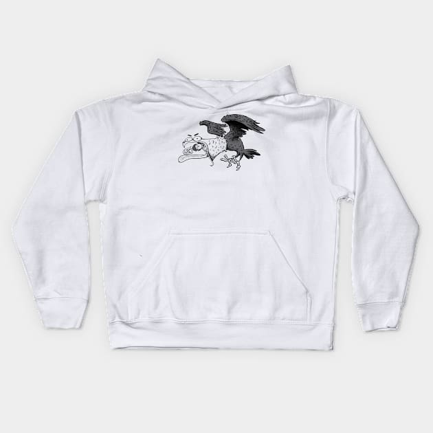 Eagle Kids Hoodie by neilkohney